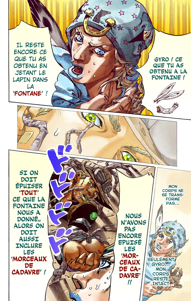 Read JoJo's Bizarre Adventure Part 7 Steel Ball Run Official Colored FR Manga Online