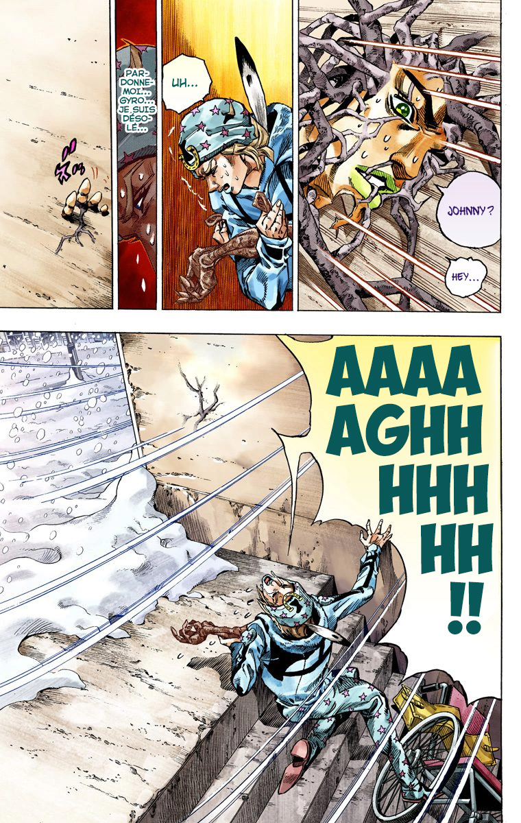 Read JoJo's Bizarre Adventure Part 7 Steel Ball Run Official Colored FR Manga Online