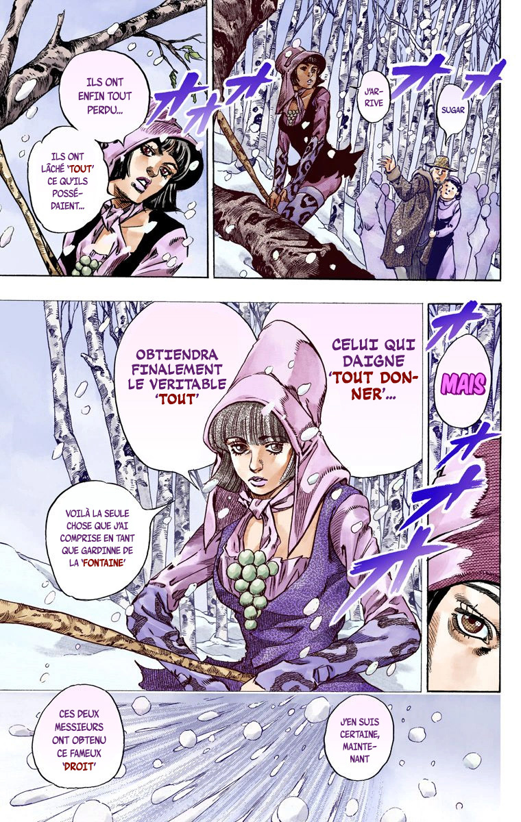Read JoJo's Bizarre Adventure Part 7 Steel Ball Run Official Colored FR Manga Online
