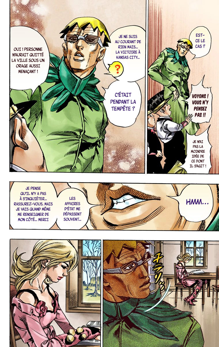 Read JoJo's Bizarre Adventure Part 7 Steel Ball Run Official Colored FR Manga Online