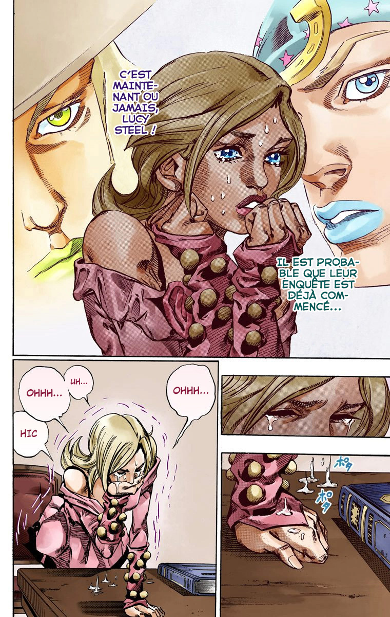 Read JoJo's Bizarre Adventure Part 7 Steel Ball Run Official Colored FR Manga Online