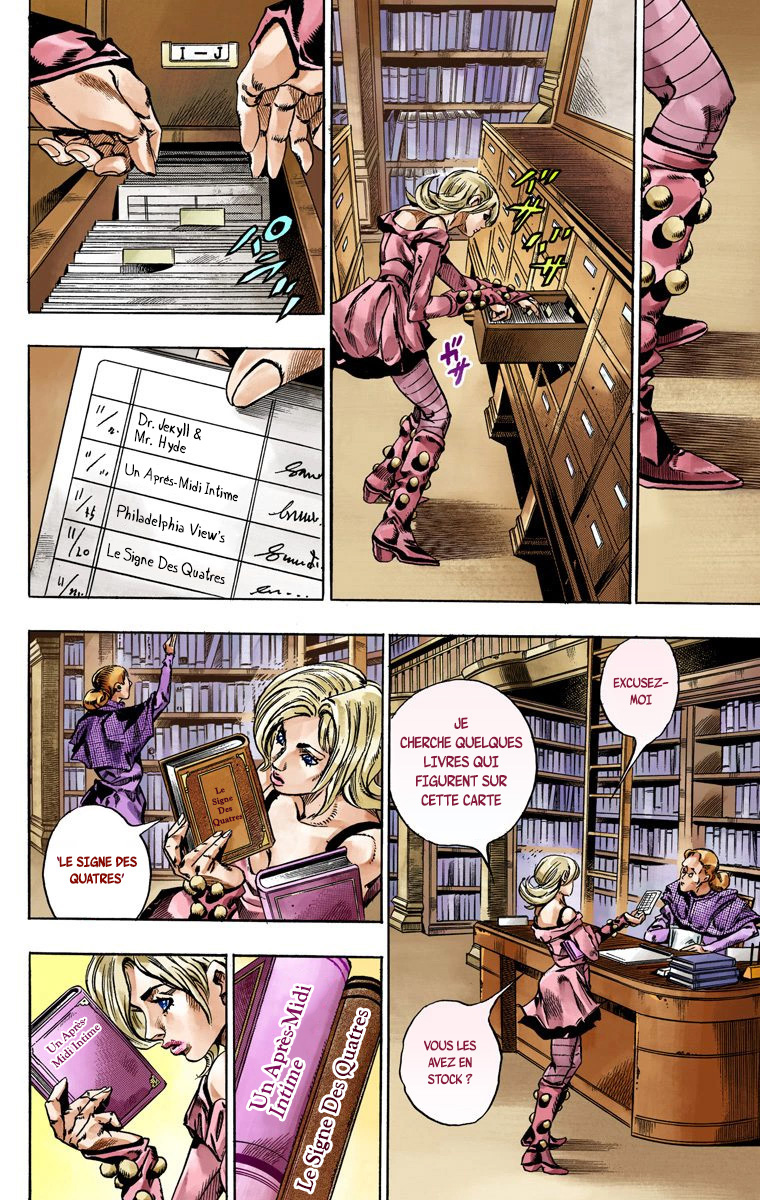 Read JoJo's Bizarre Adventure Part 7 Steel Ball Run Official Colored FR Manga Online