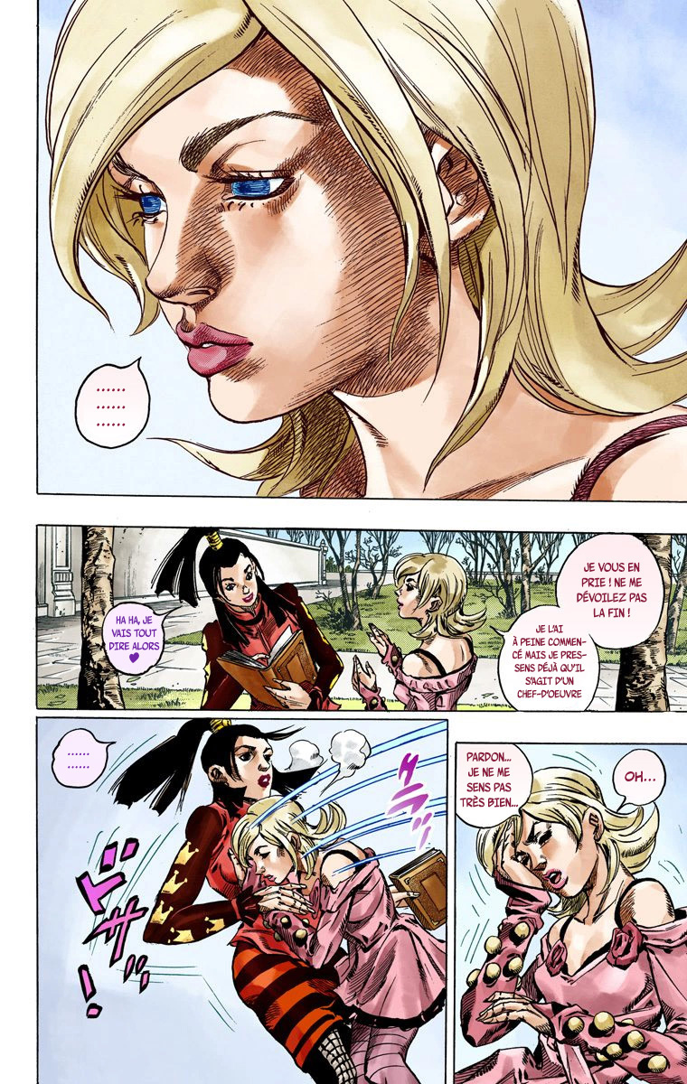 Read JoJo's Bizarre Adventure Part 7 Steel Ball Run Official Colored FR Manga Online