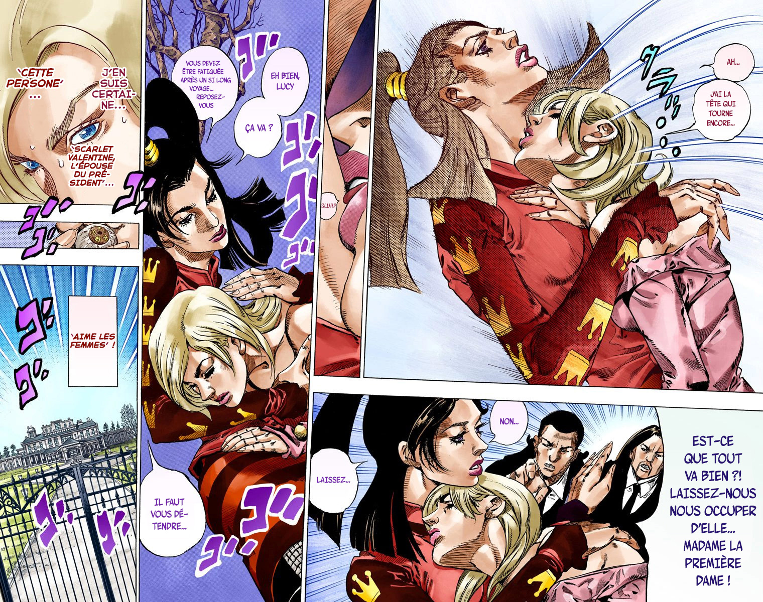 Read JoJo's Bizarre Adventure Part 7 Steel Ball Run Official Colored FR Manga Online