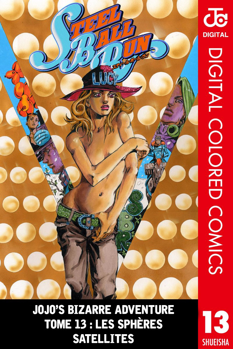 Read JoJo's Bizarre Adventure Part 7 Steel Ball Run Official Colored FR Manga Online