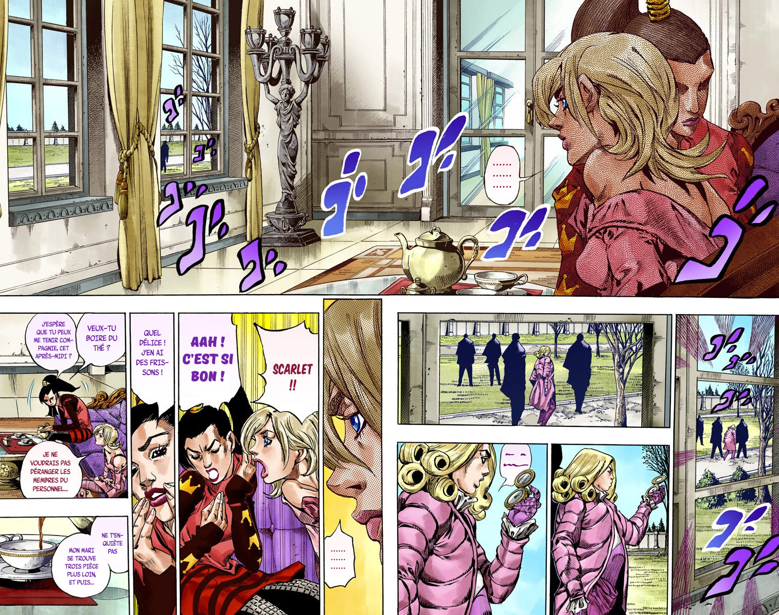 Read JoJo's Bizarre Adventure Part 7 Steel Ball Run Official Colored FR Manga Online