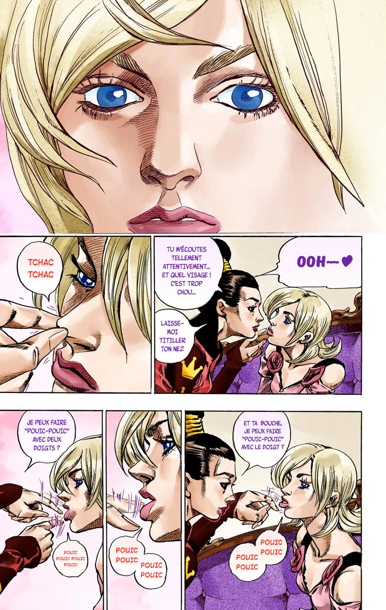 Read JoJo's Bizarre Adventure Part 7 Steel Ball Run Official Colored FR Manga Online