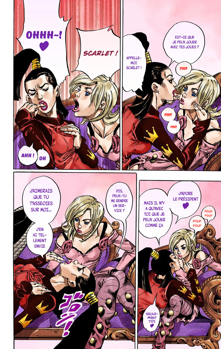 Read JoJo's Bizarre Adventure Part 7 Steel Ball Run Official Colored FR Manga Online