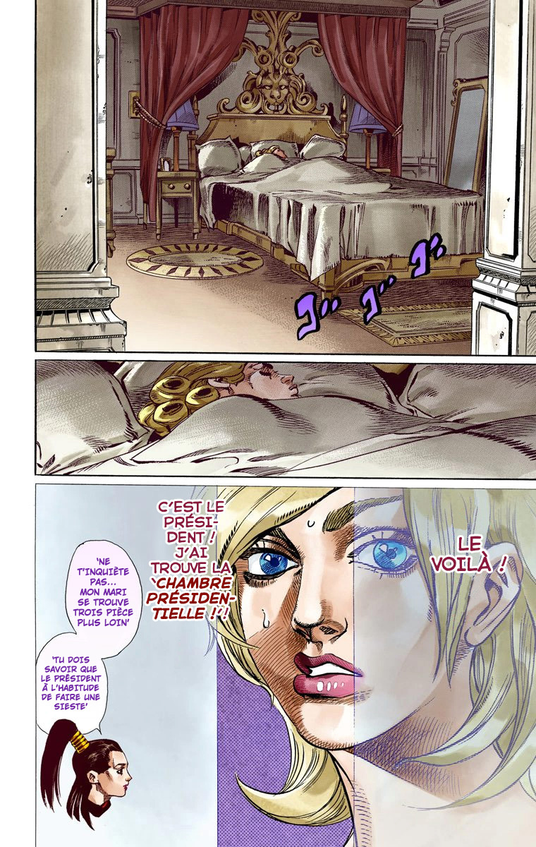 Read JoJo's Bizarre Adventure Part 7 Steel Ball Run Official Colored FR Manga Online