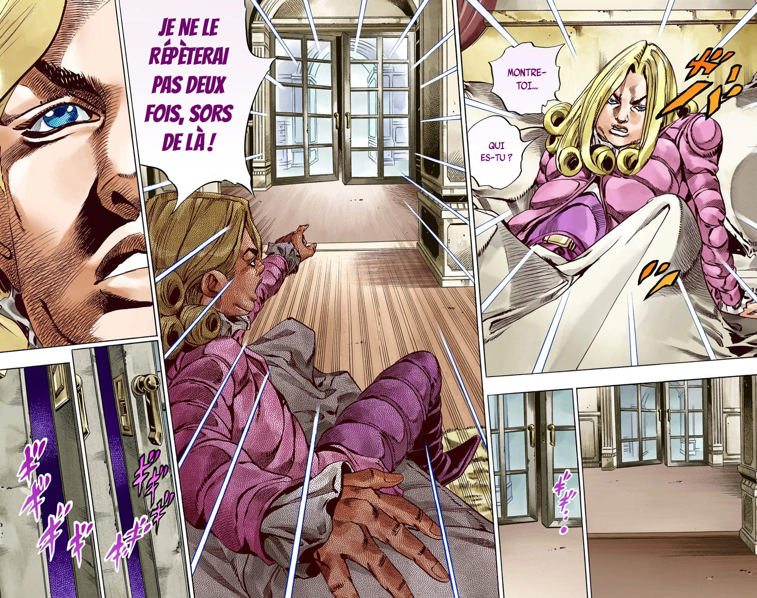 Read JoJo's Bizarre Adventure Part 7 Steel Ball Run Official Colored FR Manga Online