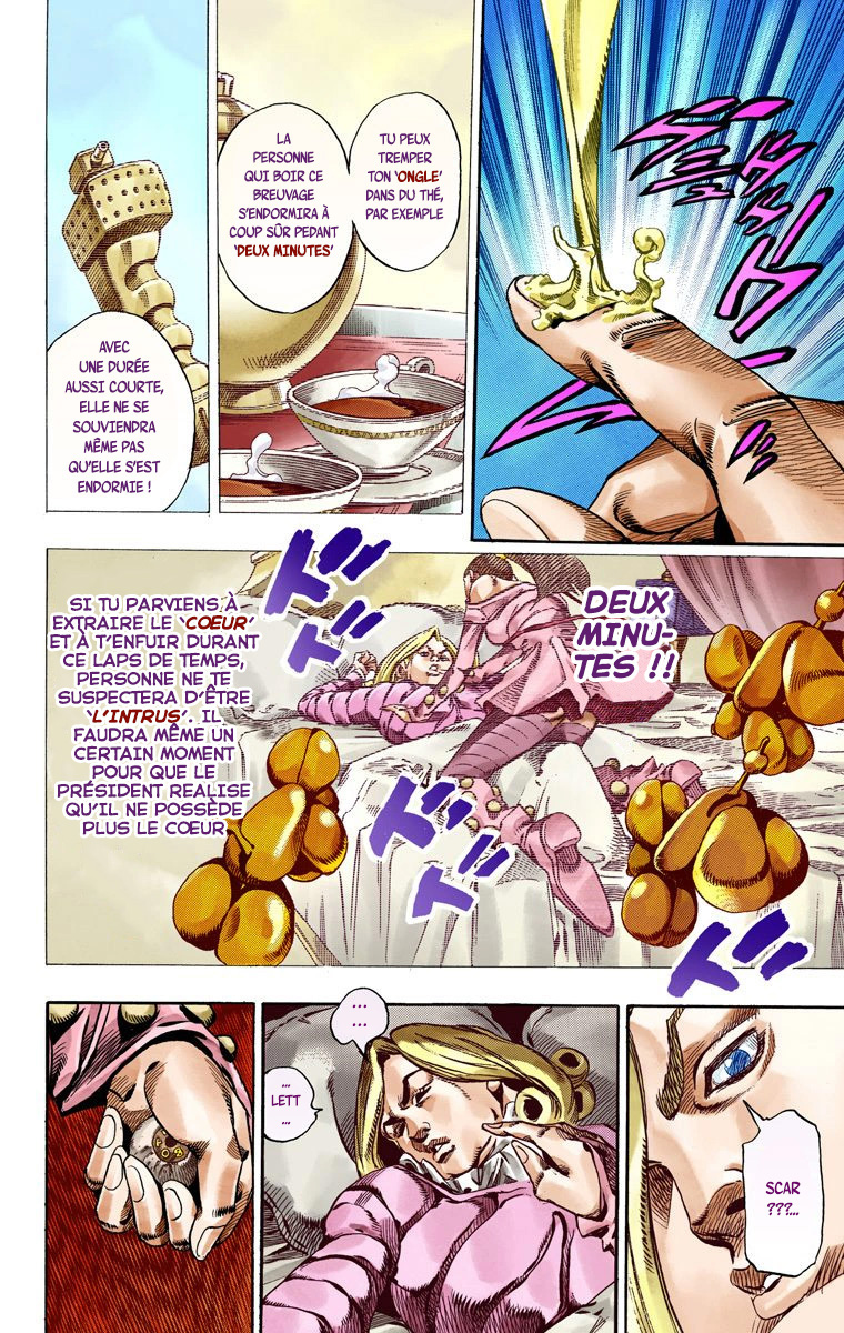 Read JoJo's Bizarre Adventure Part 7 Steel Ball Run Official Colored FR Manga Online