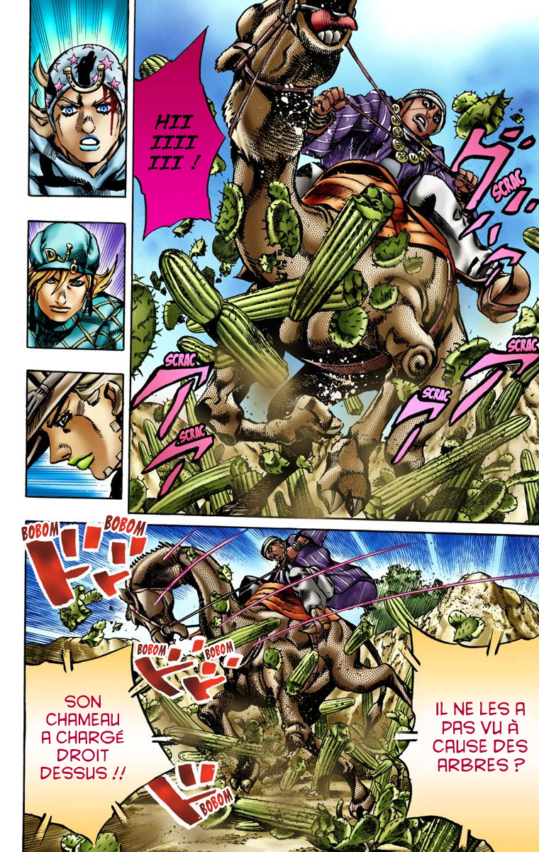 Read JoJo's Bizarre Adventure Part 7 Steel Ball Run Official Colored FR Manga Online