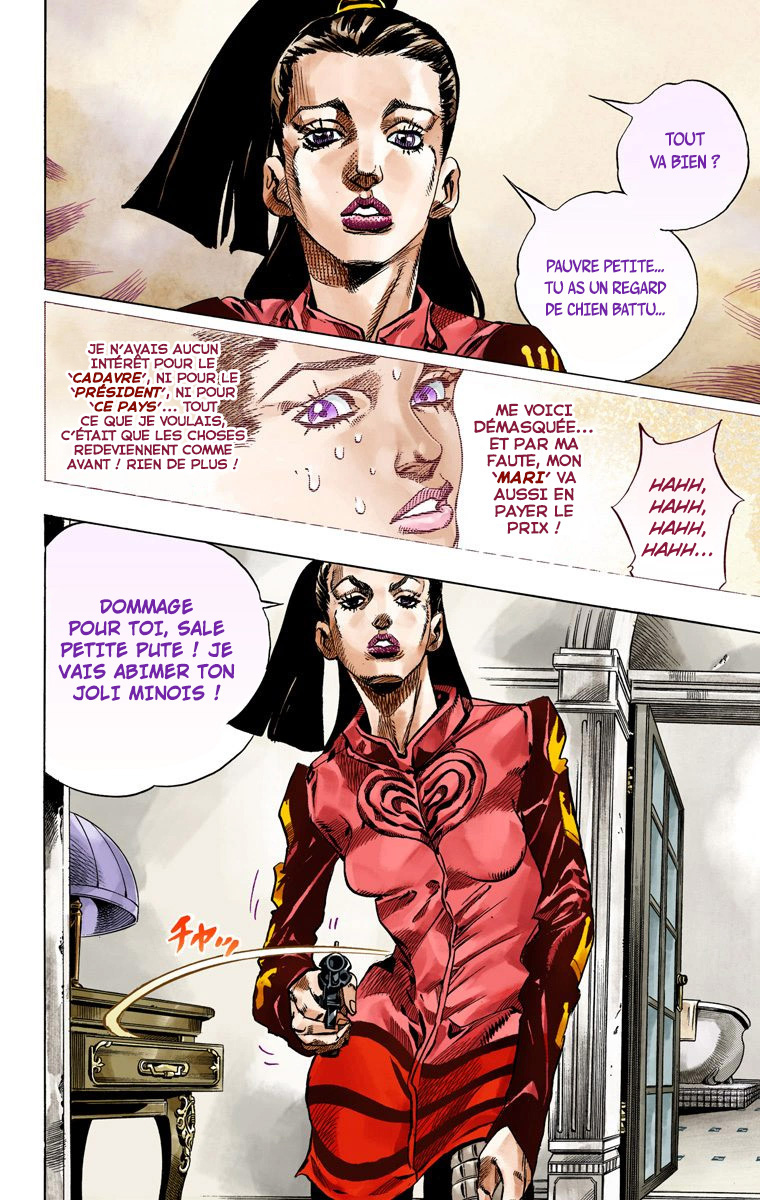Read JoJo's Bizarre Adventure Part 7 Steel Ball Run Official Colored FR Manga Online