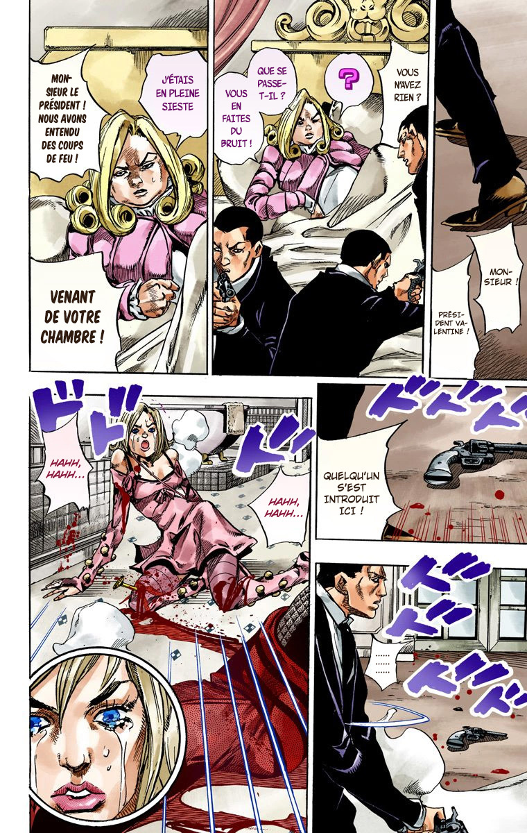Read JoJo's Bizarre Adventure Part 7 Steel Ball Run Official Colored FR Manga Online