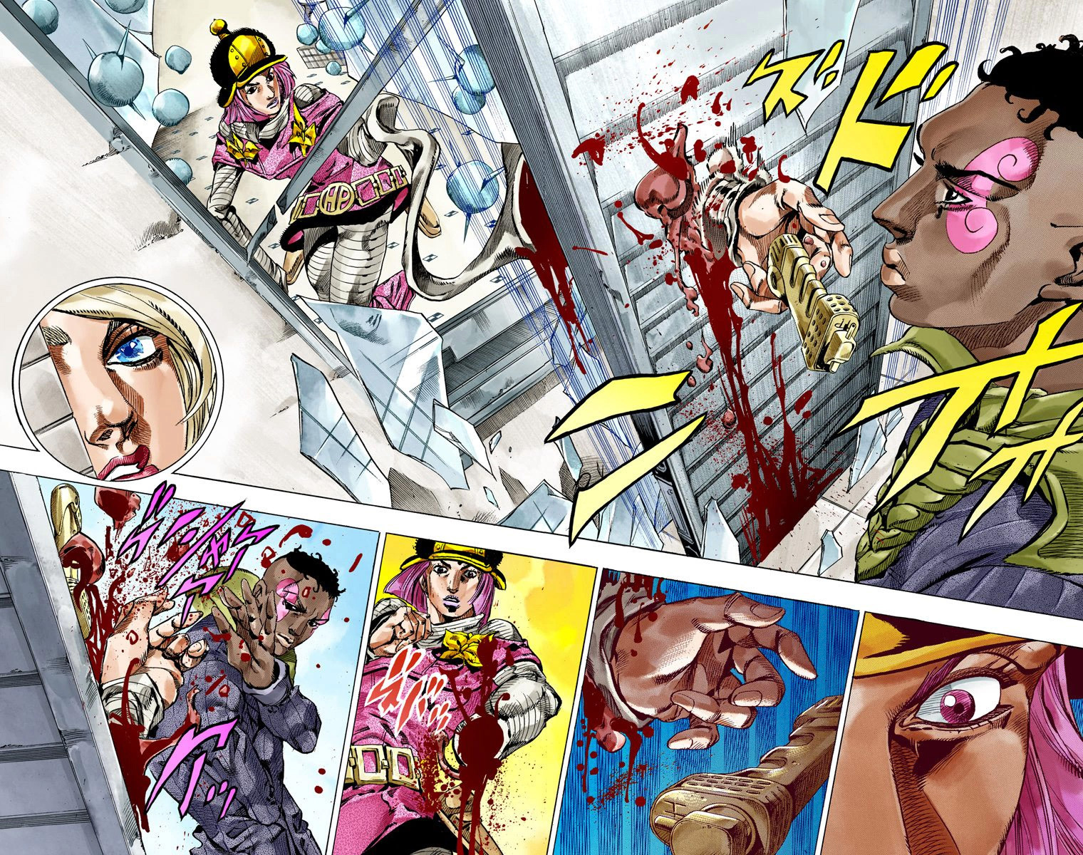 Read JoJo's Bizarre Adventure Part 7 Steel Ball Run Official Colored FR Manga Online