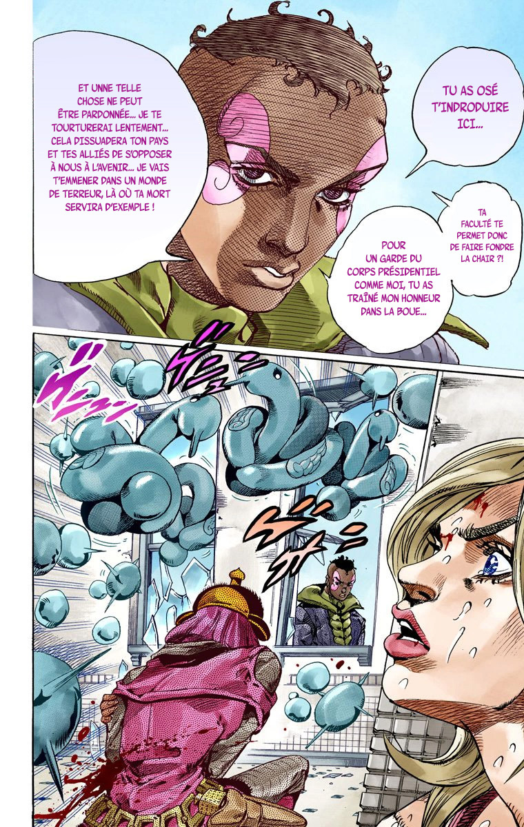 Read JoJo's Bizarre Adventure Part 7 Steel Ball Run Official Colored FR Manga Online