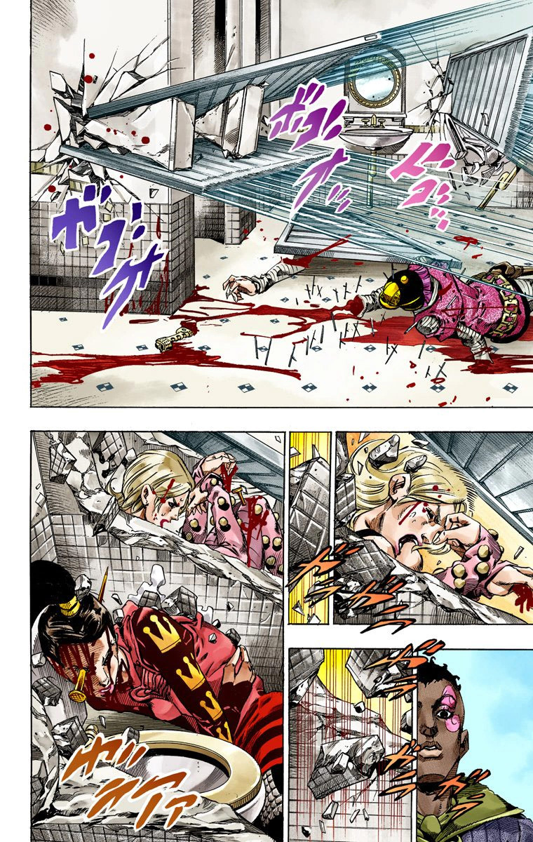 Read JoJo's Bizarre Adventure Part 7 Steel Ball Run Official Colored FR Manga Online