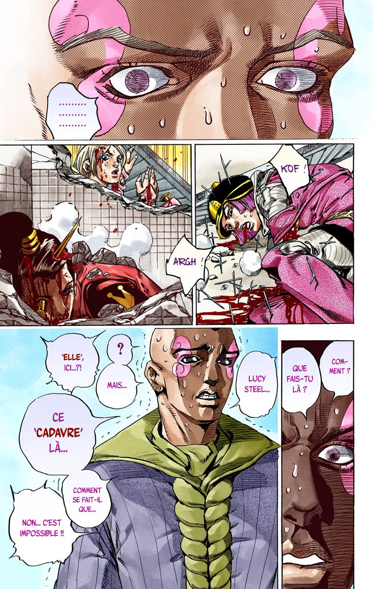 Read JoJo's Bizarre Adventure Part 7 Steel Ball Run Official Colored FR Manga Online