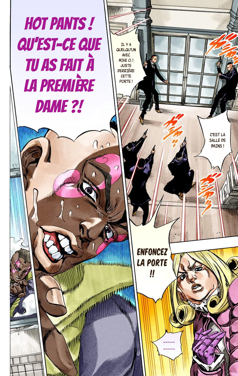 Read JoJo's Bizarre Adventure Part 7 Steel Ball Run Official Colored FR Manga Online