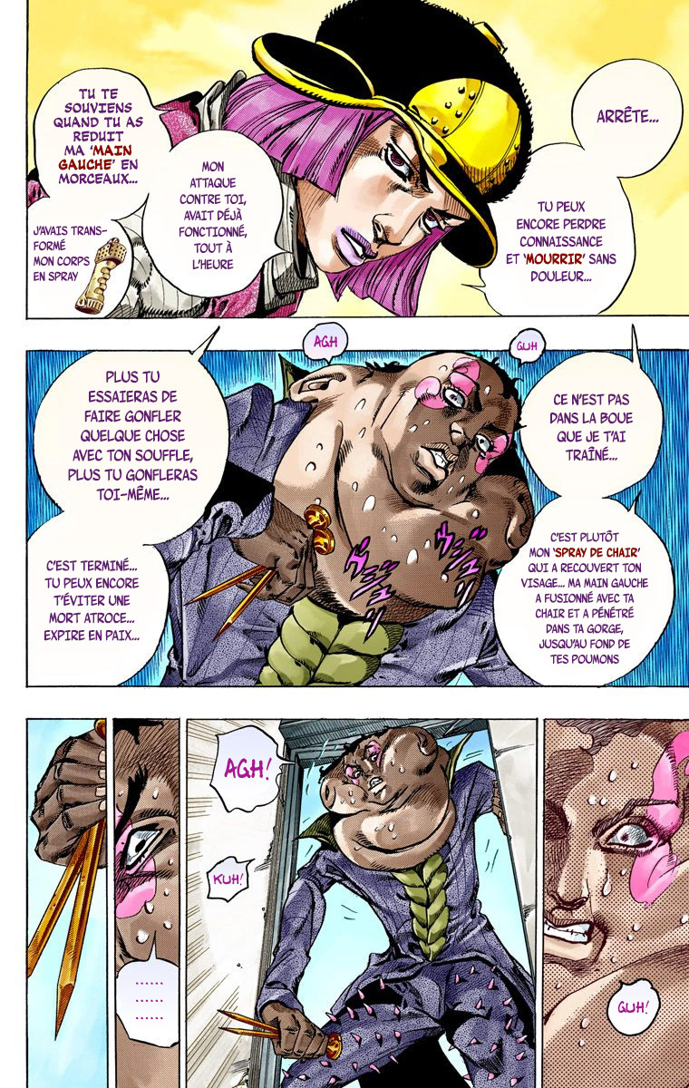 Read JoJo's Bizarre Adventure Part 7 Steel Ball Run Official Colored FR Manga Online