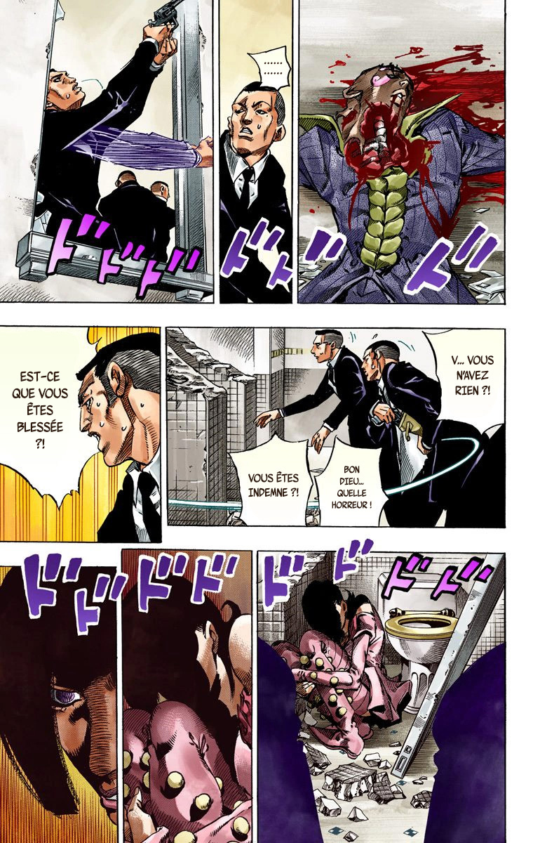 Read JoJo's Bizarre Adventure Part 7 Steel Ball Run Official Colored FR Manga Online