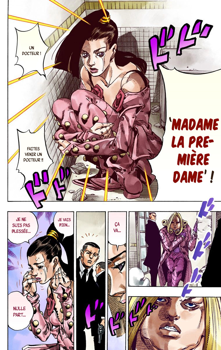 Read JoJo's Bizarre Adventure Part 7 Steel Ball Run Official Colored FR Manga Online