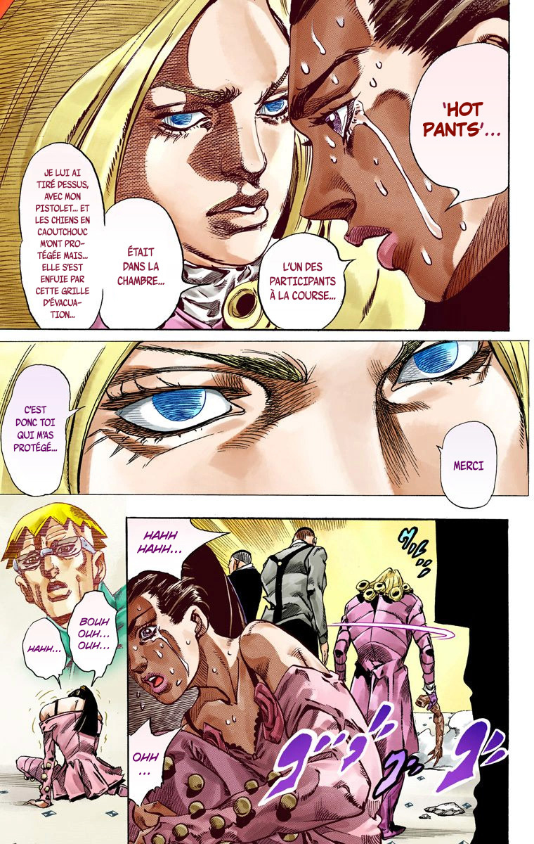 Read JoJo's Bizarre Adventure Part 7 Steel Ball Run Official Colored FR Manga Online