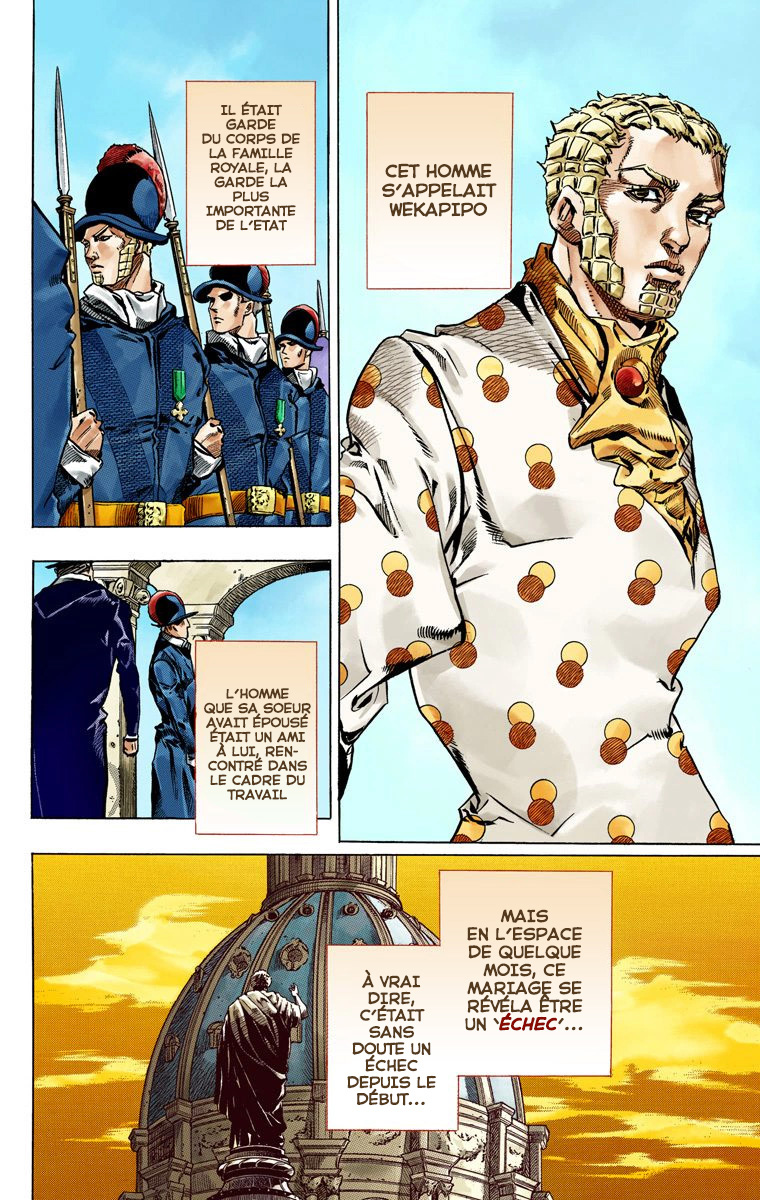 Read JoJo's Bizarre Adventure Part 7 Steel Ball Run Official Colored FR Manga Online