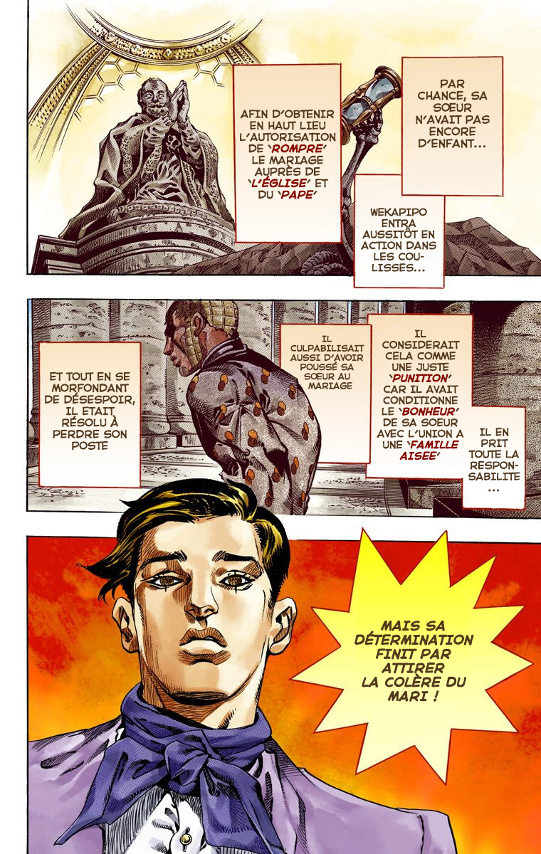 Read JoJo's Bizarre Adventure Part 7 Steel Ball Run Official Colored FR Manga Online