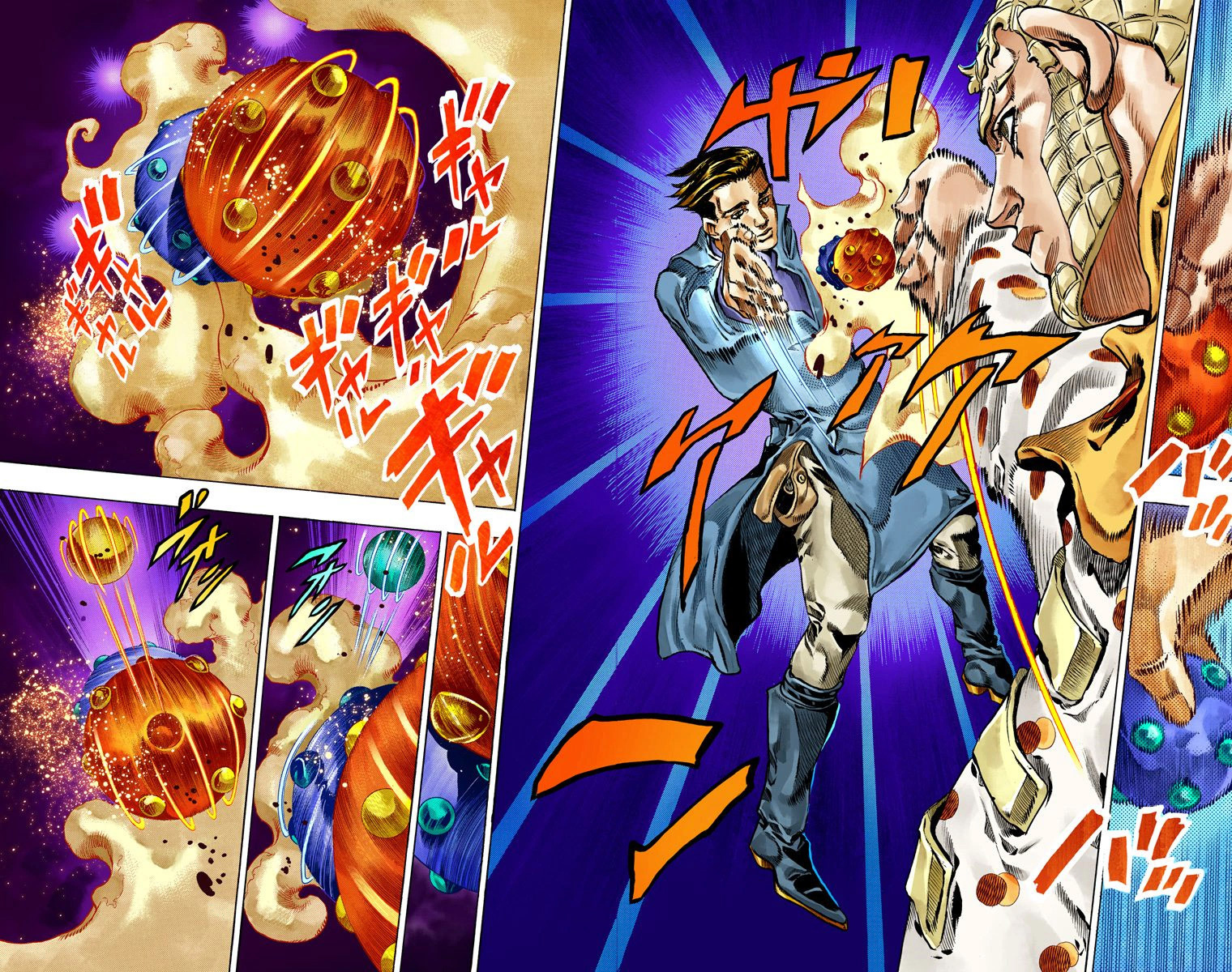 Read JoJo's Bizarre Adventure Part 7 Steel Ball Run Official Colored FR Manga Online