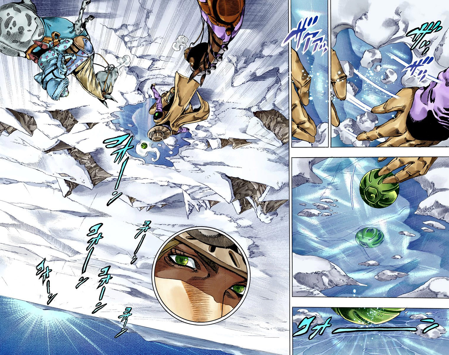 Read JoJo's Bizarre Adventure Part 7 Steel Ball Run Official Colored FR Manga Online