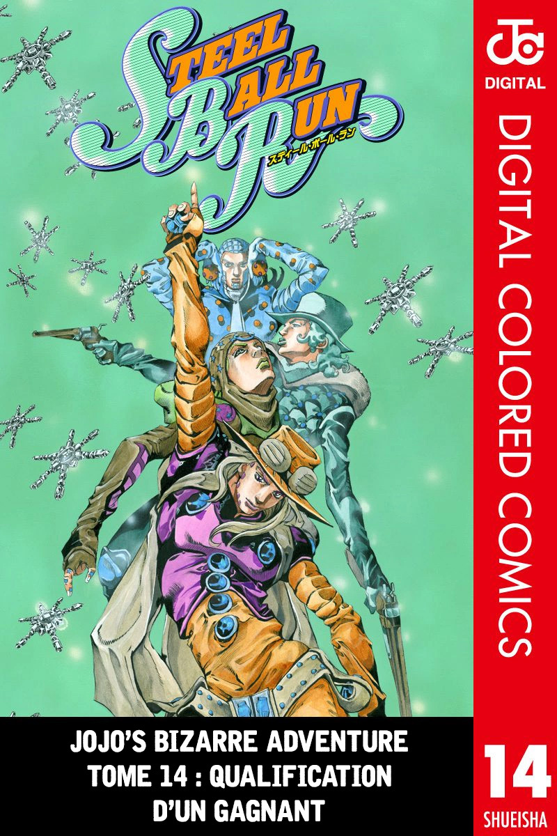 Read JoJo's Bizarre Adventure Part 7 Steel Ball Run Official Colored FR Manga Online