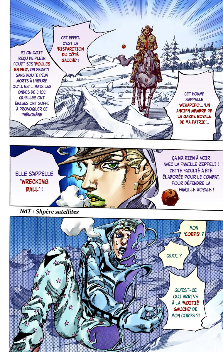 Read JoJo's Bizarre Adventure Part 7 Steel Ball Run Official Colored FR Manga Online