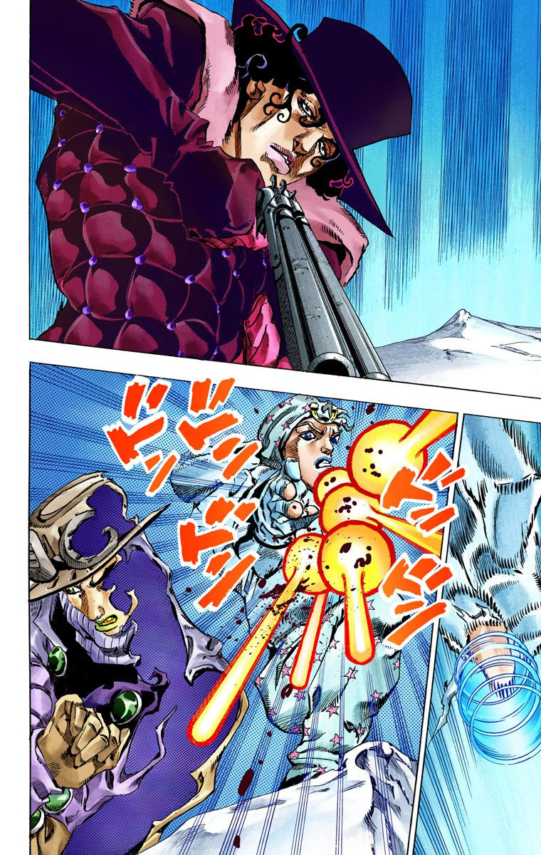 Read JoJo's Bizarre Adventure Part 7 Steel Ball Run Official Colored FR Manga Online
