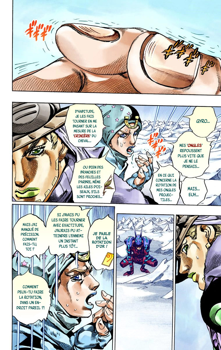Read JoJo's Bizarre Adventure Part 7 Steel Ball Run Official Colored FR Manga Online