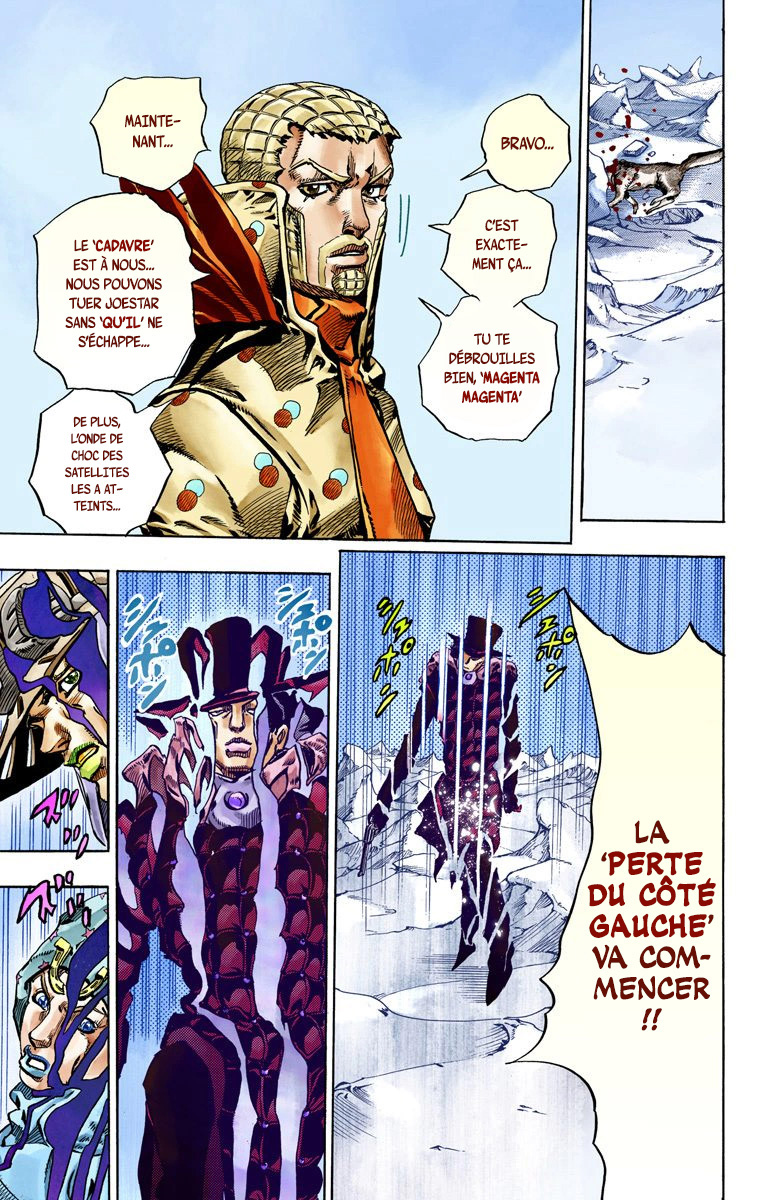 Read JoJo's Bizarre Adventure Part 7 Steel Ball Run Official Colored FR Manga Online