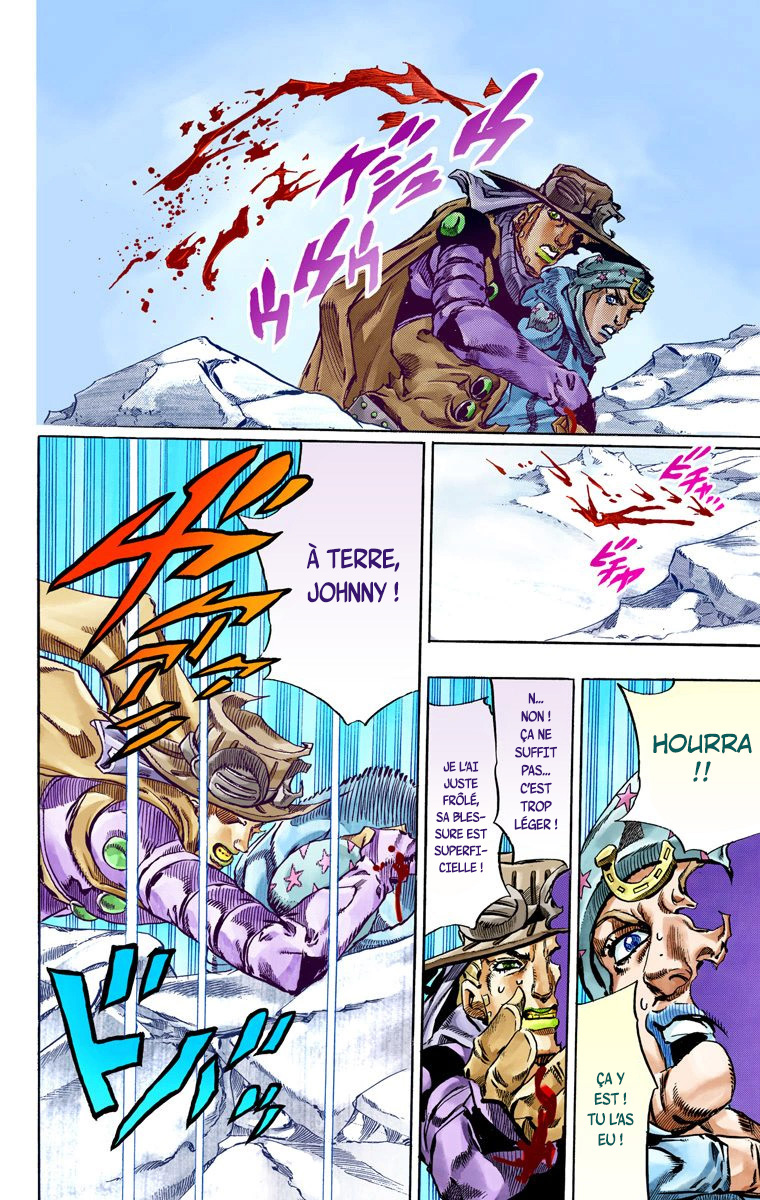 Read JoJo's Bizarre Adventure Part 7 Steel Ball Run Official Colored FR Manga Online