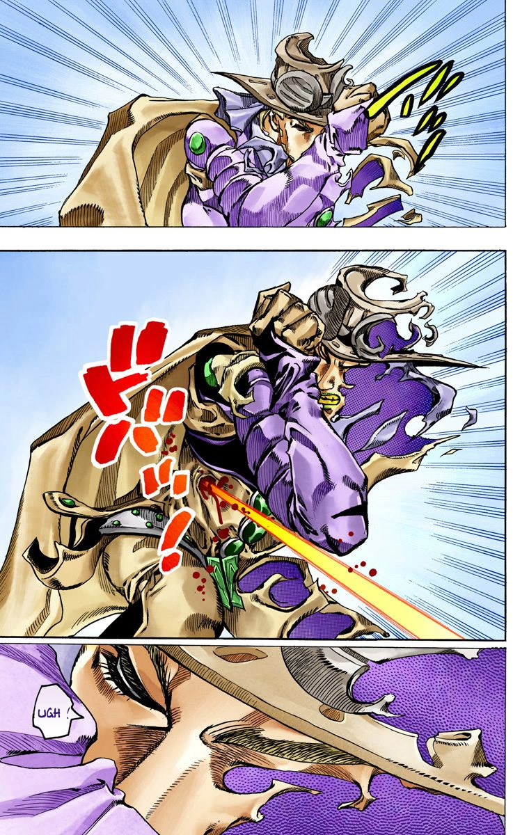 Read JoJo's Bizarre Adventure Part 7 Steel Ball Run Official Colored FR Manga Online