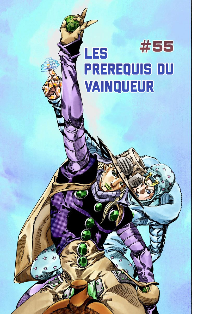 Read JoJo's Bizarre Adventure Part 7 Steel Ball Run Official Colored FR Manga Online