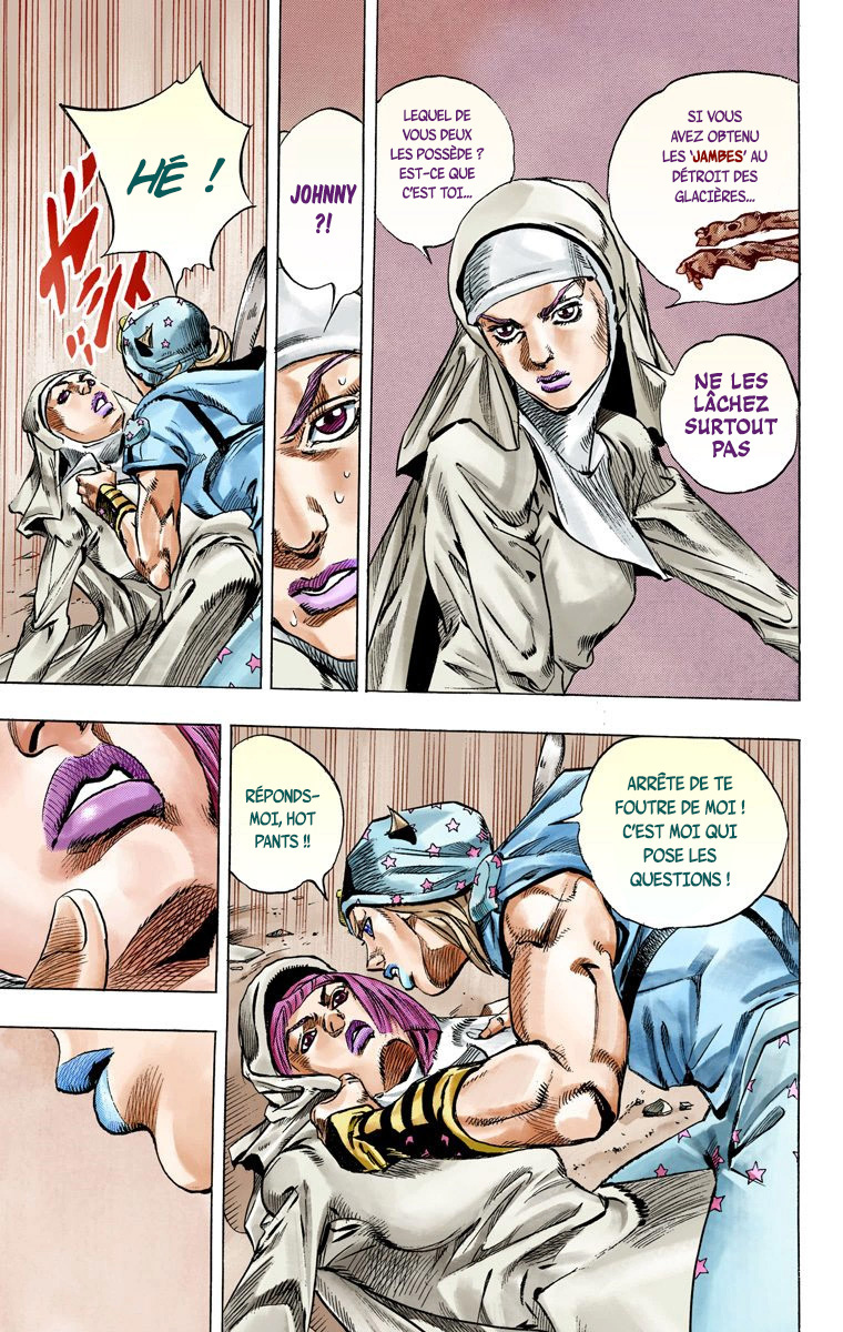 Read JoJo's Bizarre Adventure Part 7 Steel Ball Run Official Colored FR Manga Online