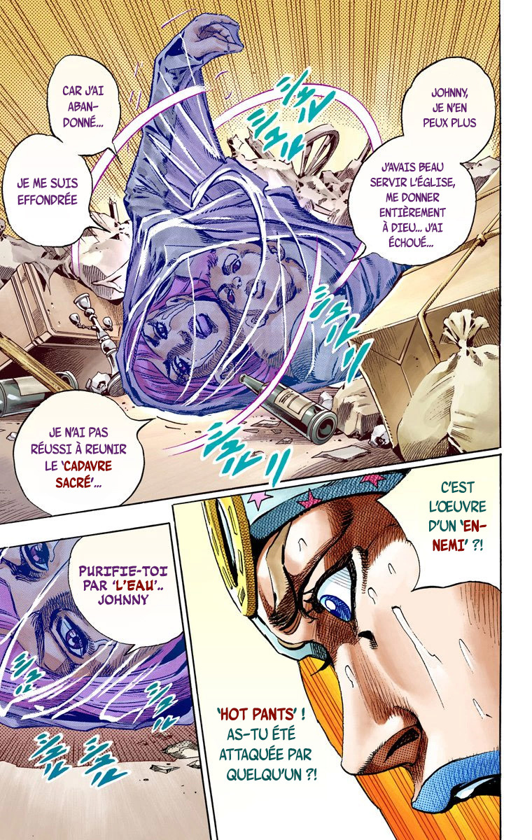 Read JoJo's Bizarre Adventure Part 7 Steel Ball Run Official Colored FR Manga Online