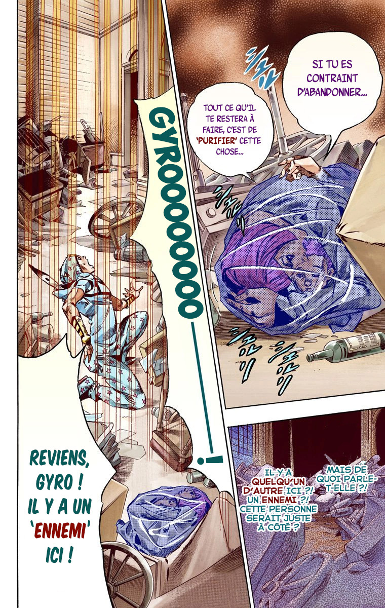 Read JoJo's Bizarre Adventure Part 7 Steel Ball Run Official Colored FR Manga Online