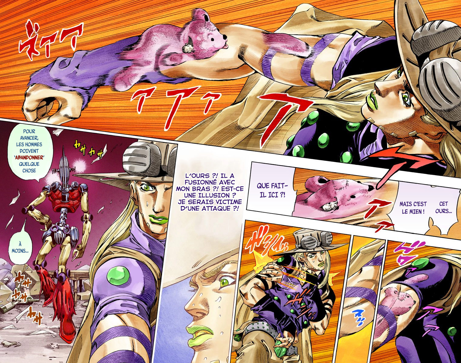 Read JoJo's Bizarre Adventure Part 7 Steel Ball Run Official Colored FR Manga Online