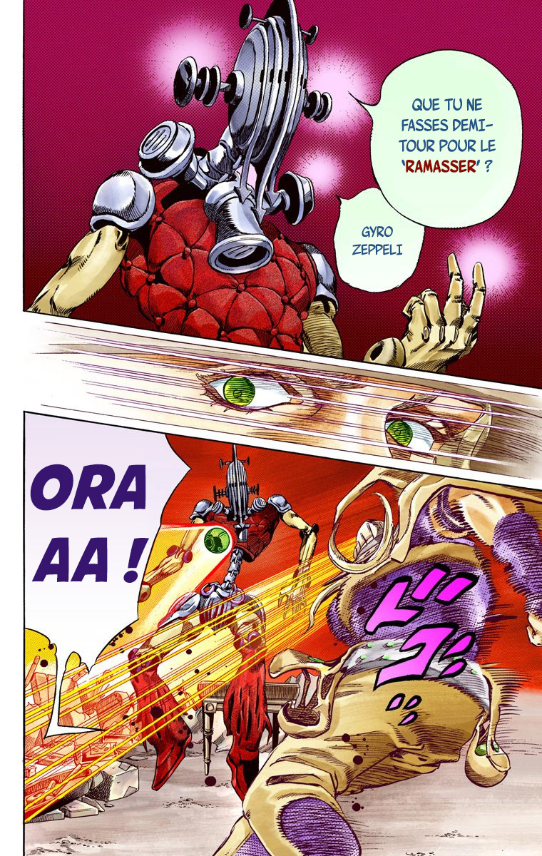 Read JoJo's Bizarre Adventure Part 7 Steel Ball Run Official Colored FR Manga Online