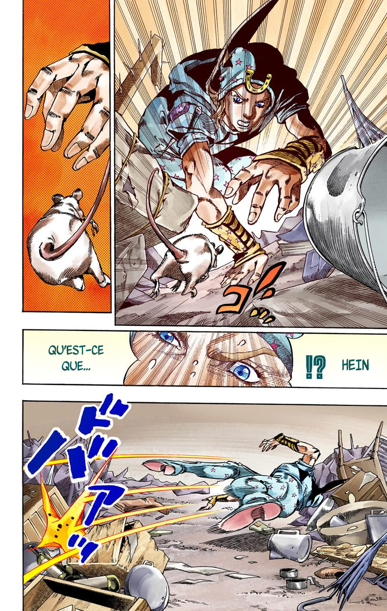 Read JoJo's Bizarre Adventure Part 7 Steel Ball Run Official Colored FR Manga Online
