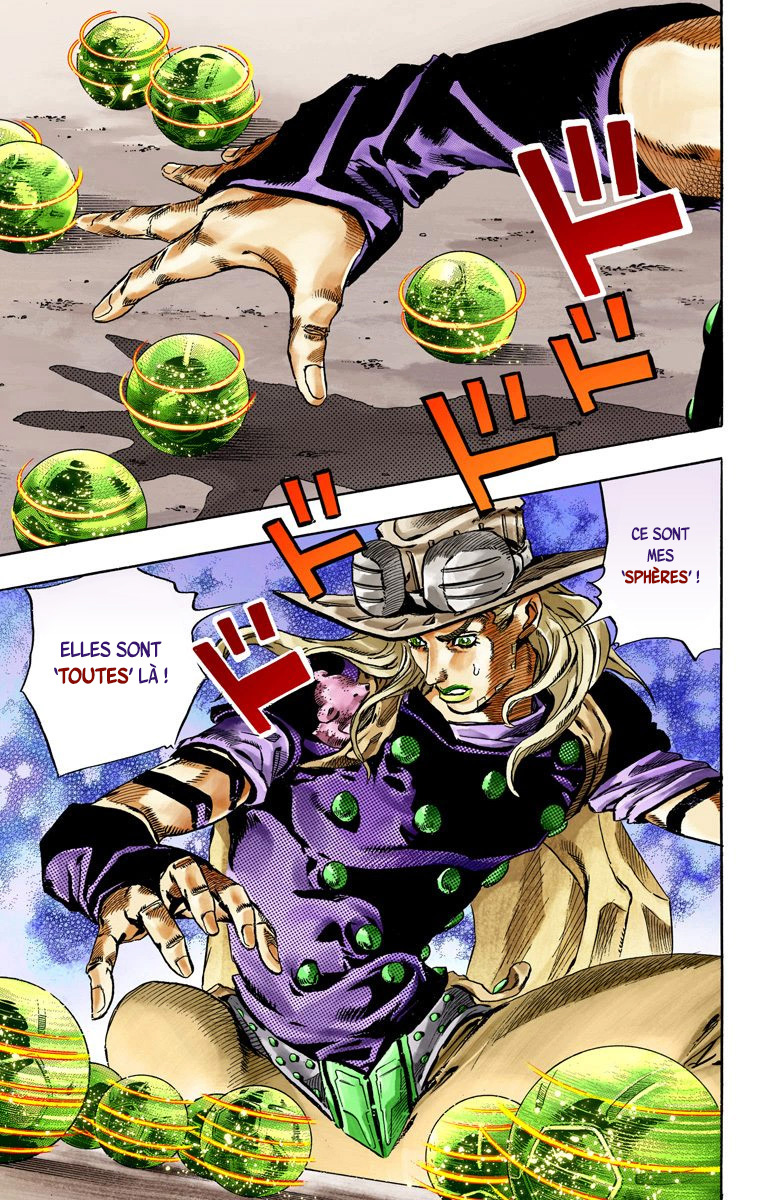 Read JoJo's Bizarre Adventure Part 7 Steel Ball Run Official Colored FR Manga Online