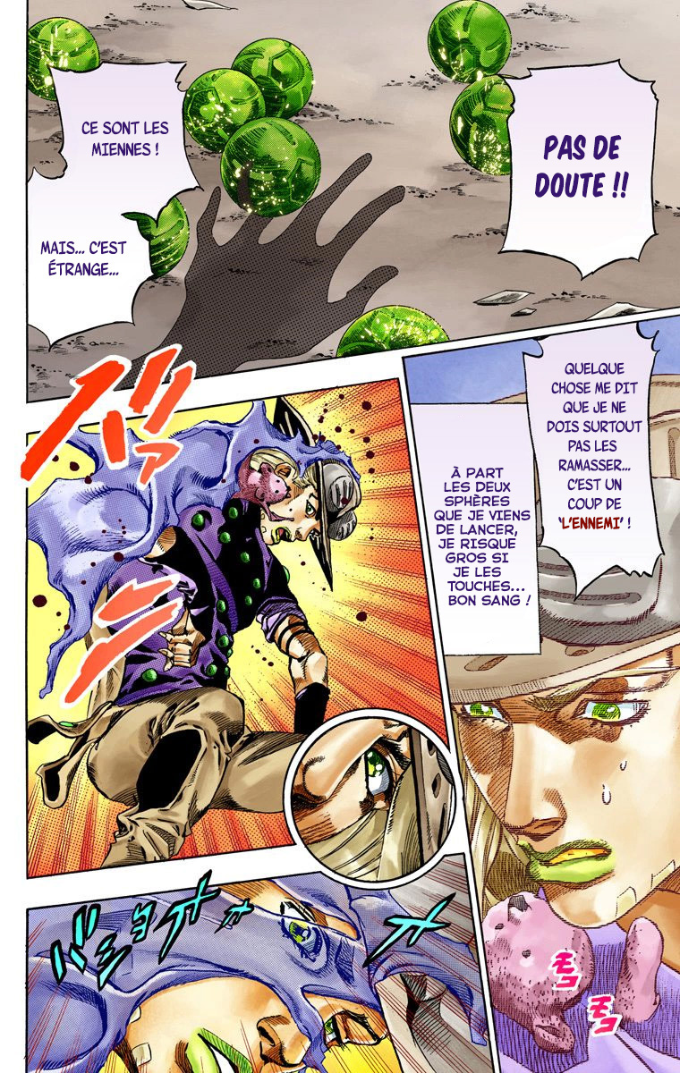 Read JoJo's Bizarre Adventure Part 7 Steel Ball Run Official Colored FR Manga Online