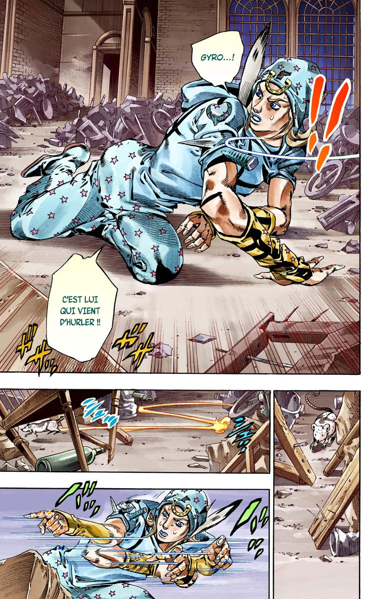Read JoJo's Bizarre Adventure Part 7 Steel Ball Run Official Colored FR Manga Online