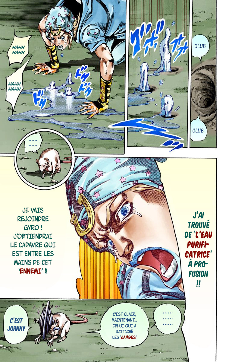Read JoJo's Bizarre Adventure Part 7 Steel Ball Run Official Colored FR Manga Online
