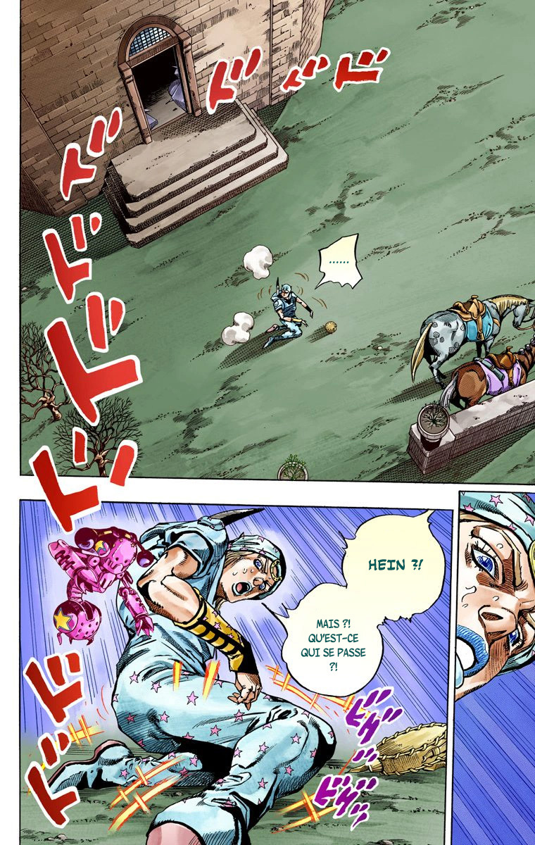 Read JoJo's Bizarre Adventure Part 7 Steel Ball Run Official Colored FR Manga Online